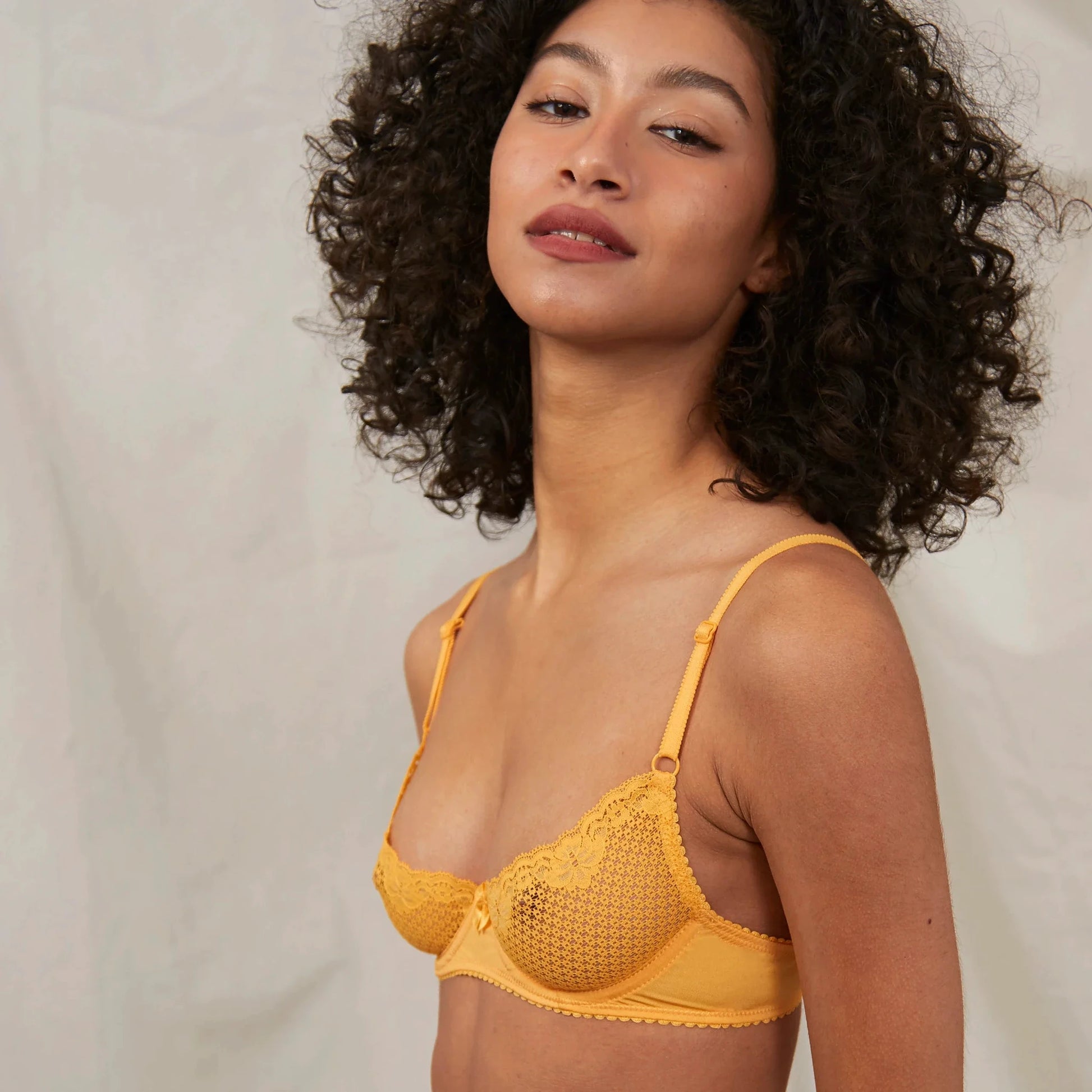 Soft Demi Bra Timpa Alice Marigold by Timpa Lingerie