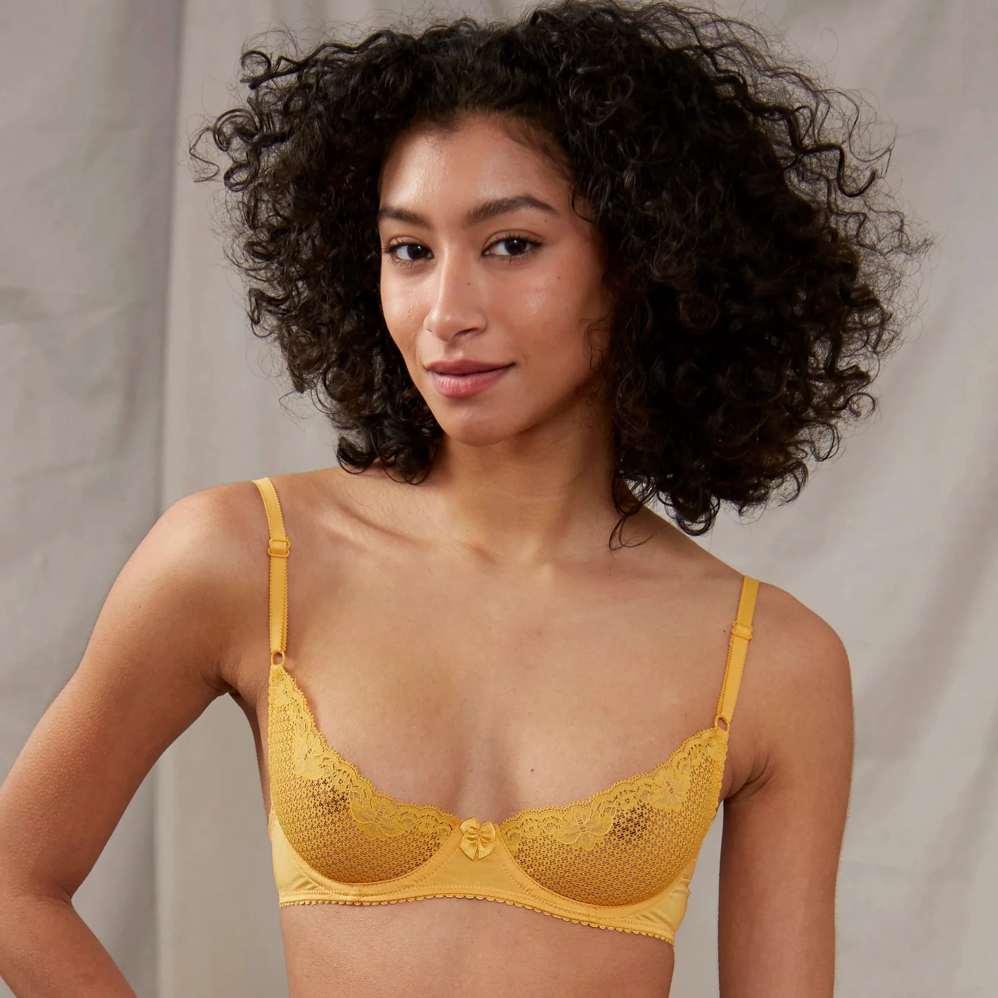 Soft Demi Bra Timpa Alice Marigold by Timpa Lingerie