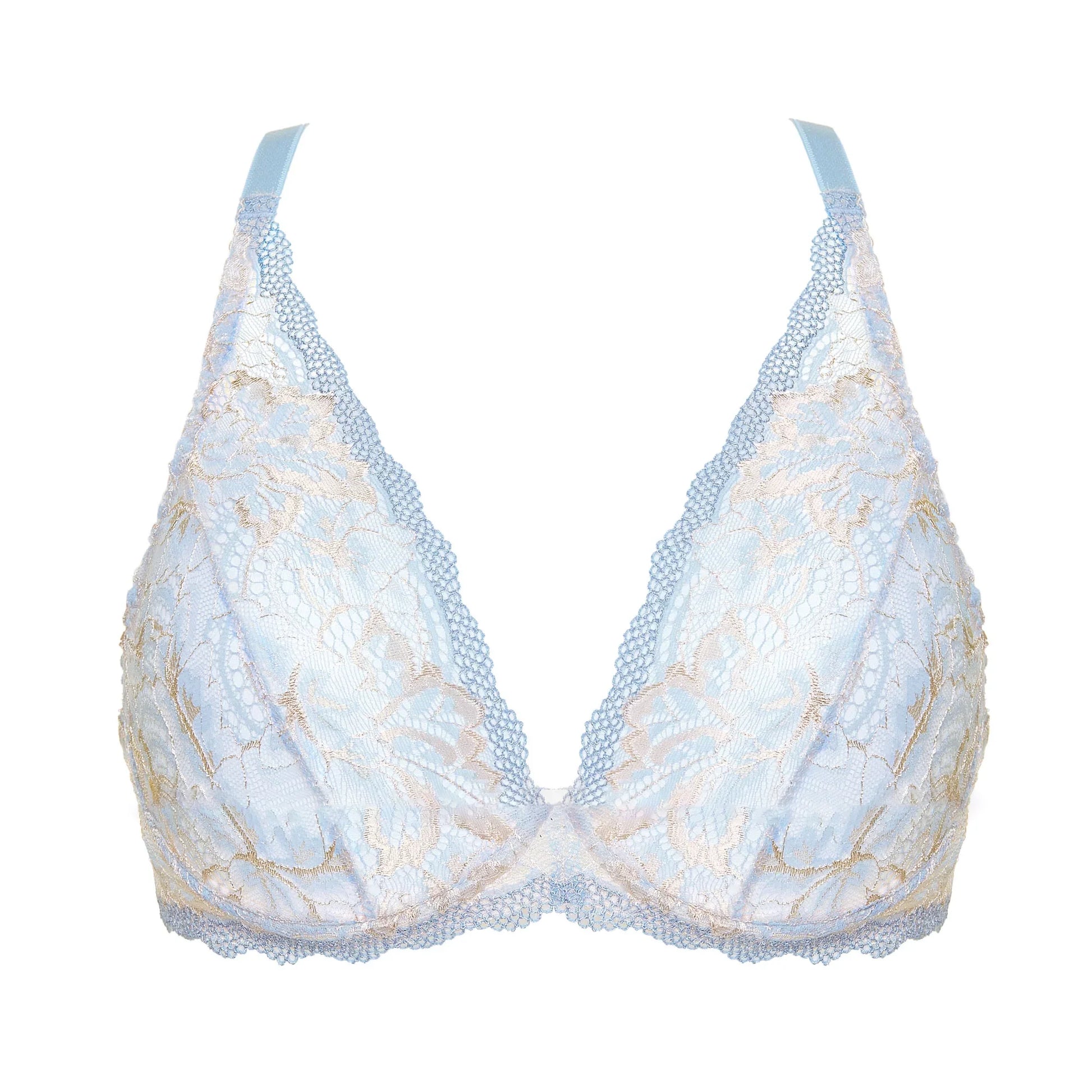 Gorteks Manila Soft Lace Deep Plunge Bra-3