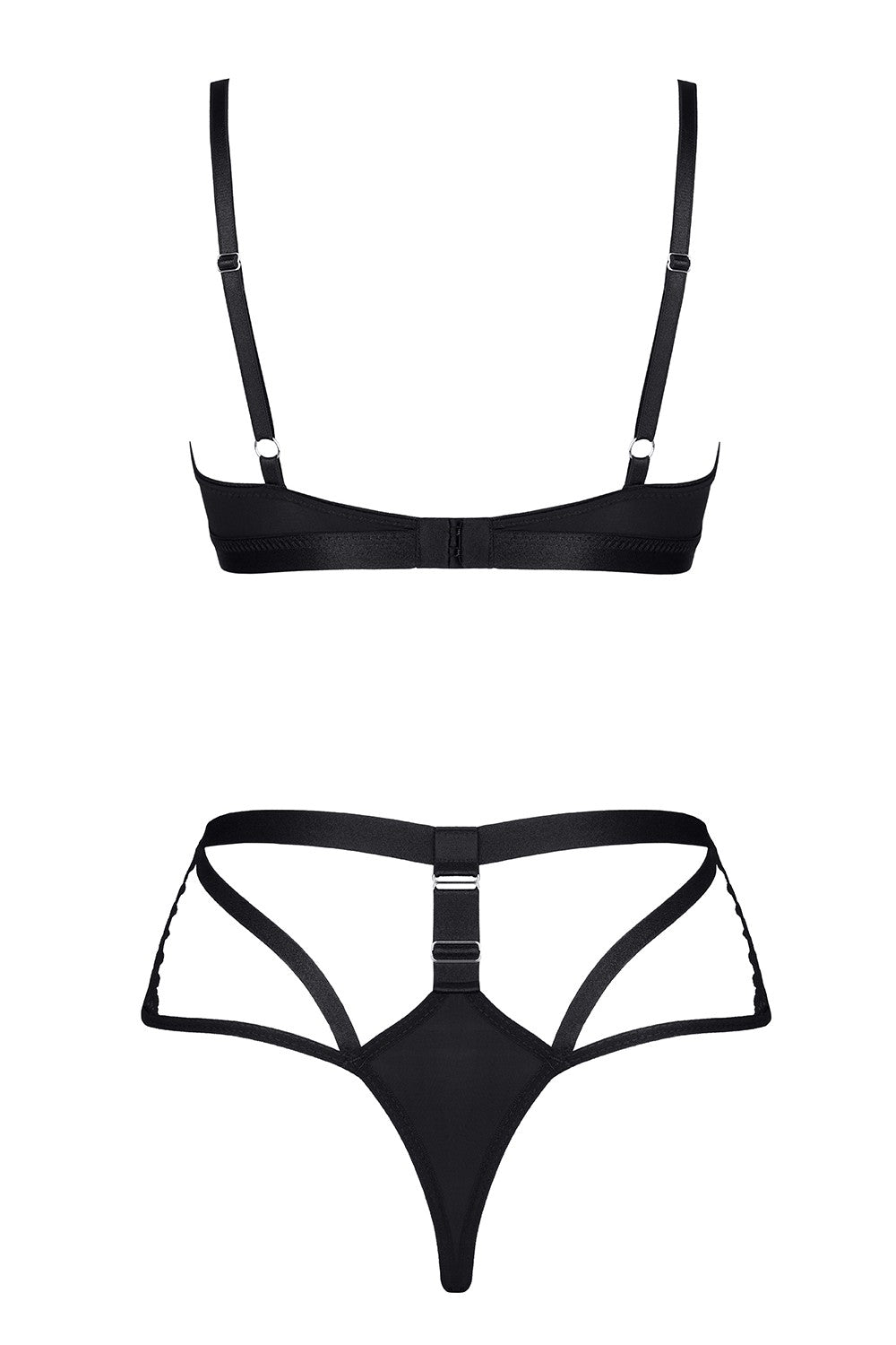 Demoniq Sarita Soft Lace Bra & High Waisted Shorts