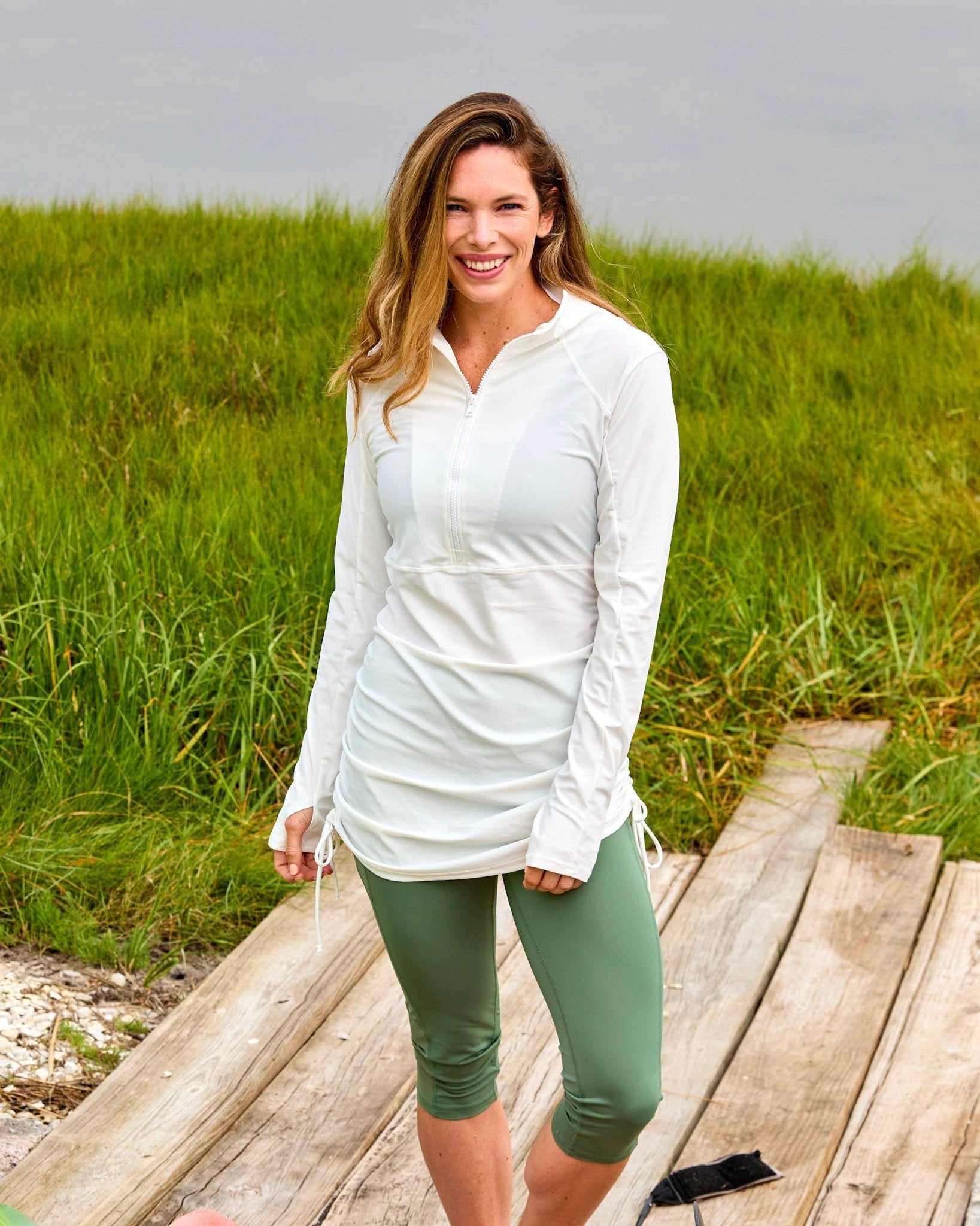 Jump In 3/4 Swim Leggings by Line In The Sand Swim