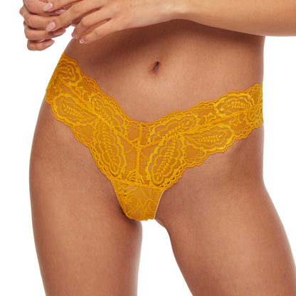 Kinga Sunkiss Soft Lace Sheer Tanga Panty