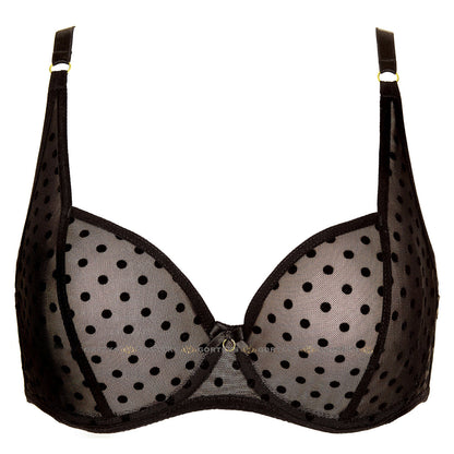 Gorteks Thalia Sheer Mesh Demi Cup Bra