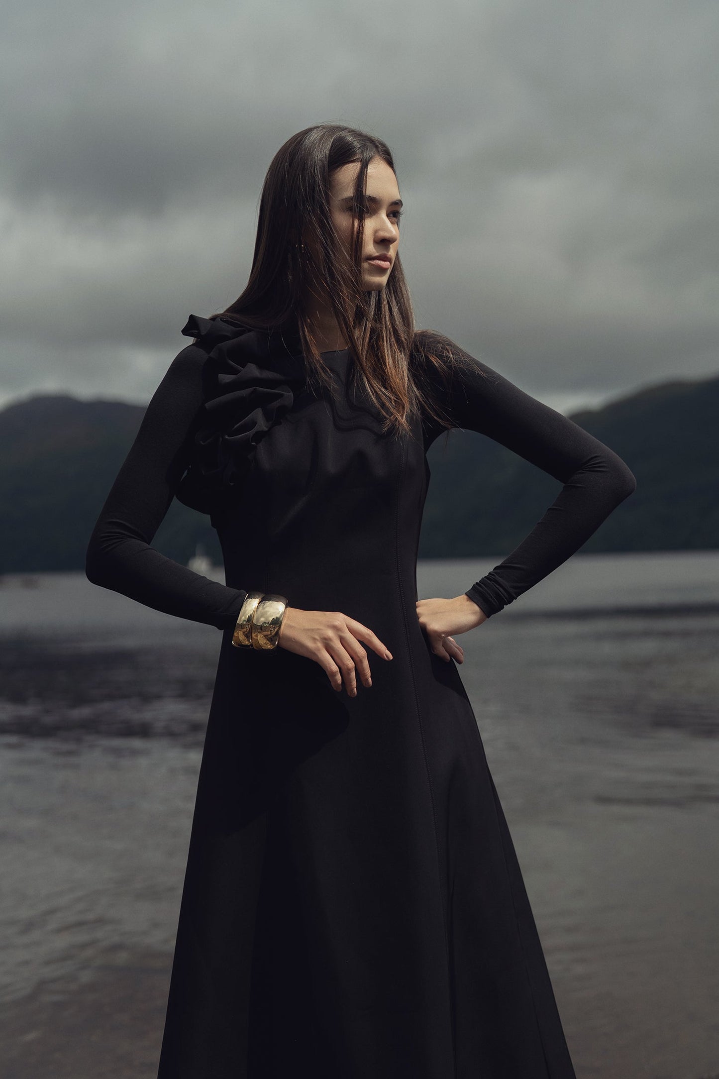 Dianna Dress-Black by MIRAGE