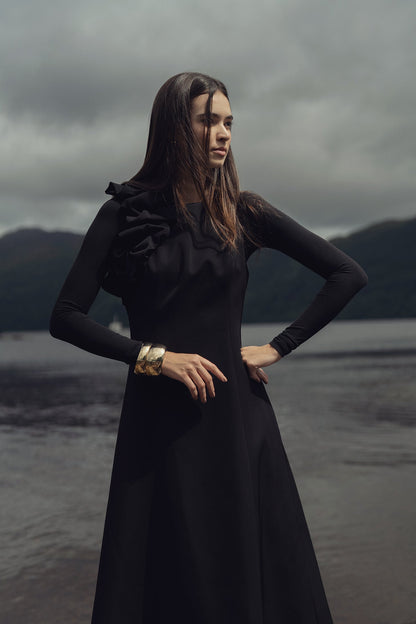 Dianna Dress-Black by MIRAGE