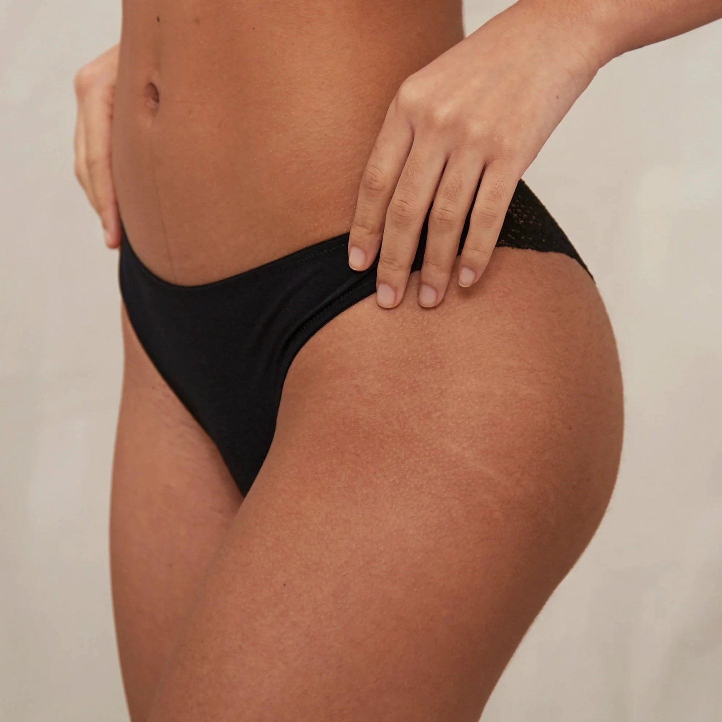 Soft Brazilian Panty Timpa Alice Black by Timpa Lingerie