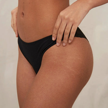 Soft Brazilian Panty Timpa Alice Black by Timpa Lingerie