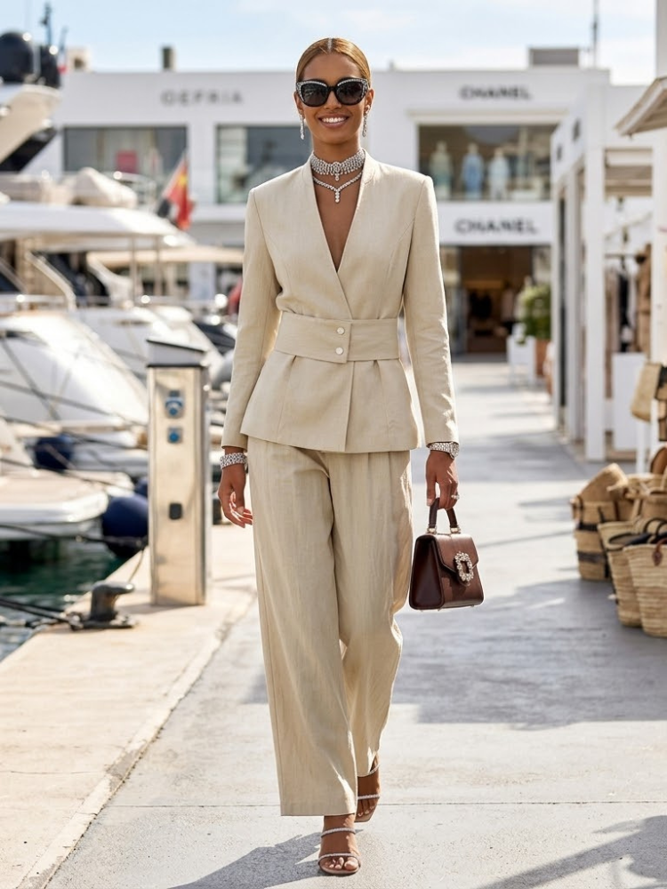 Women's Summer Set IBIZA CALA LLONGA - BYMANYC ® New York-0