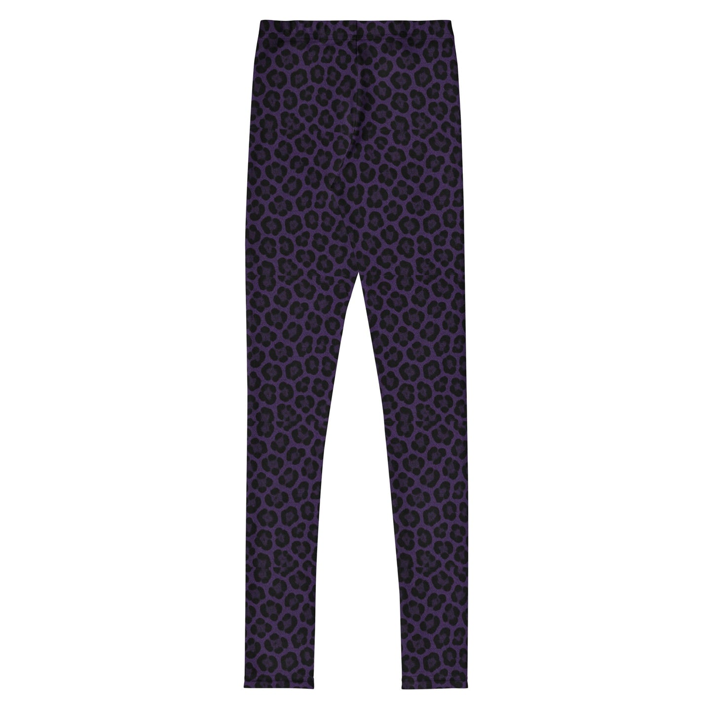 Purple Panther Print Youth Leggings
