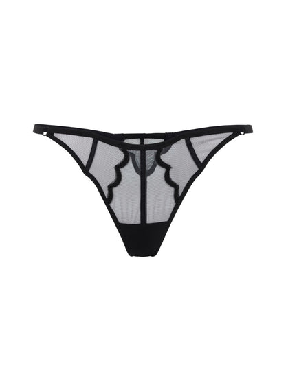 Gossard Obsession Black Sheer G-String Thong