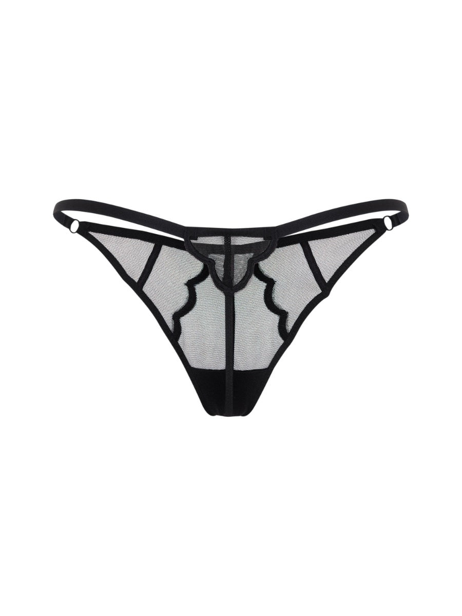 Gossard Obsession Black Sheer G-String Thong