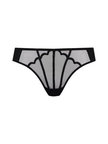 Gossard Obsession Black Sheer Bikini Panty