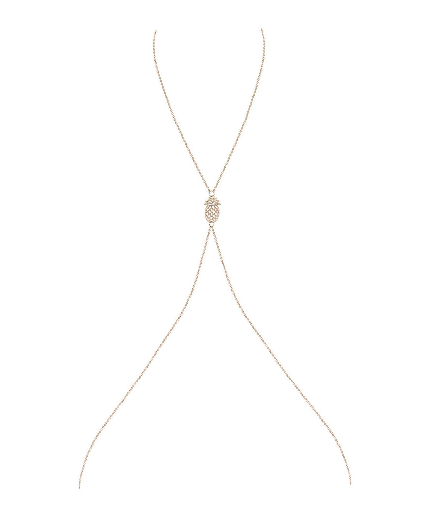 Obsessive Bijou Gold Swing Body Chain