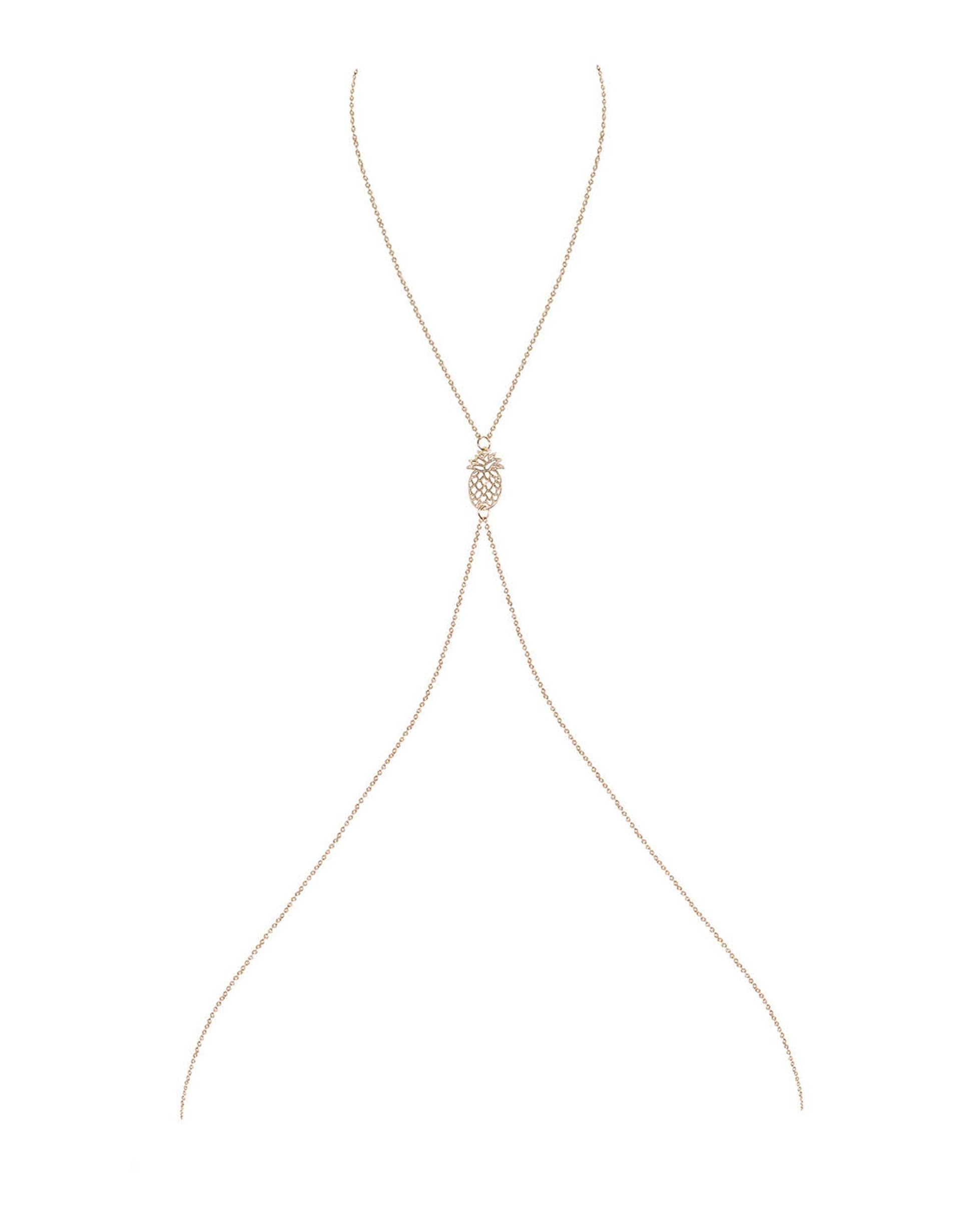 Obsessive Bijou Gold Swing Body Chain-1