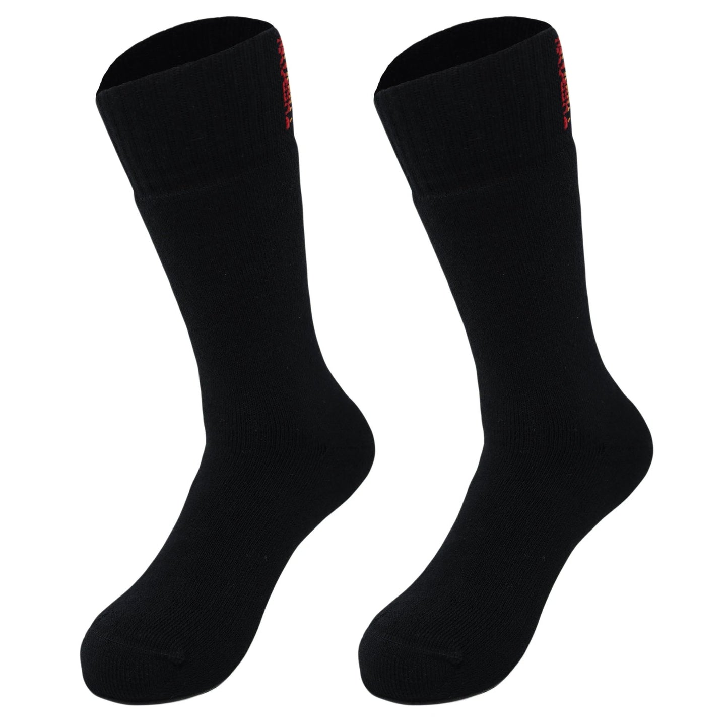 Winter Socks for Men 3 Pairs, Seamless Toe Reinforced Heel Shoe Size 8-11.5 by AWS/American Made