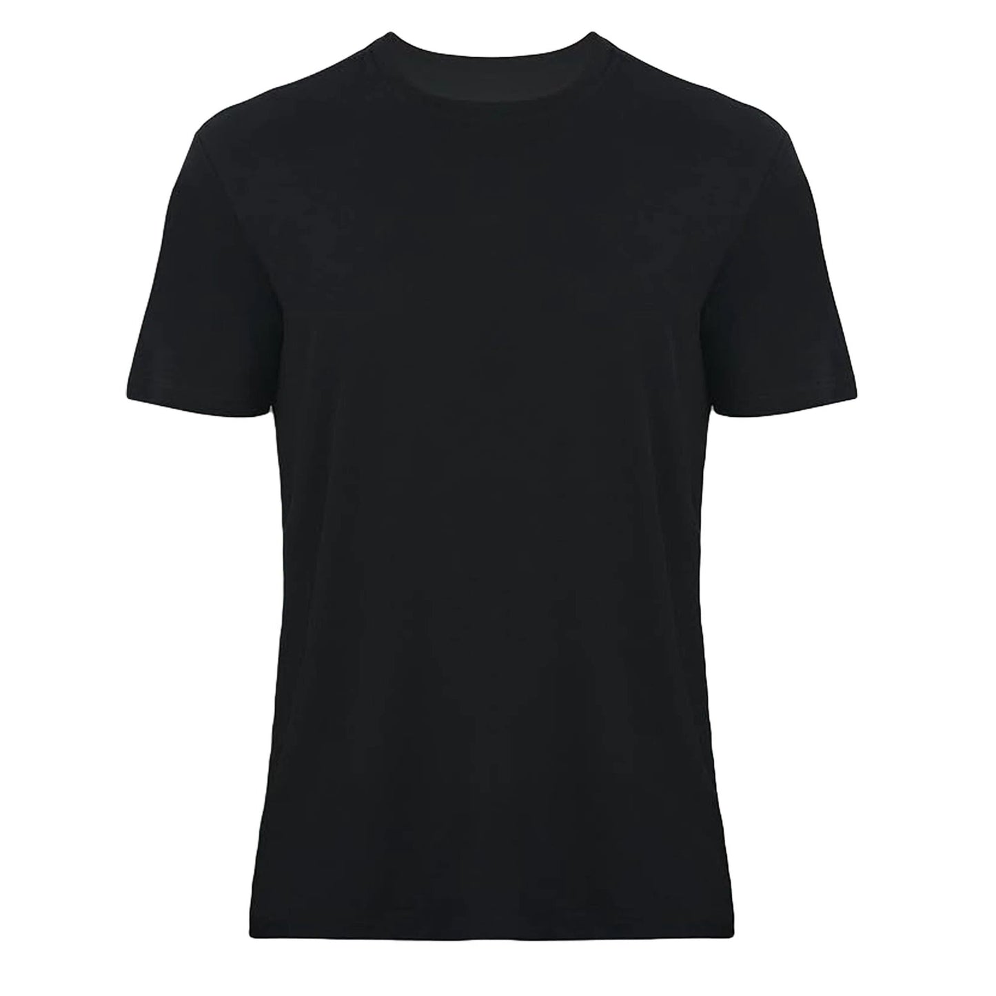 Premium T-Shirts for Men Rayon Made from Bamboo Crewneck Undershirt Tees Moisture Wicking 1 Pack by M.O.S