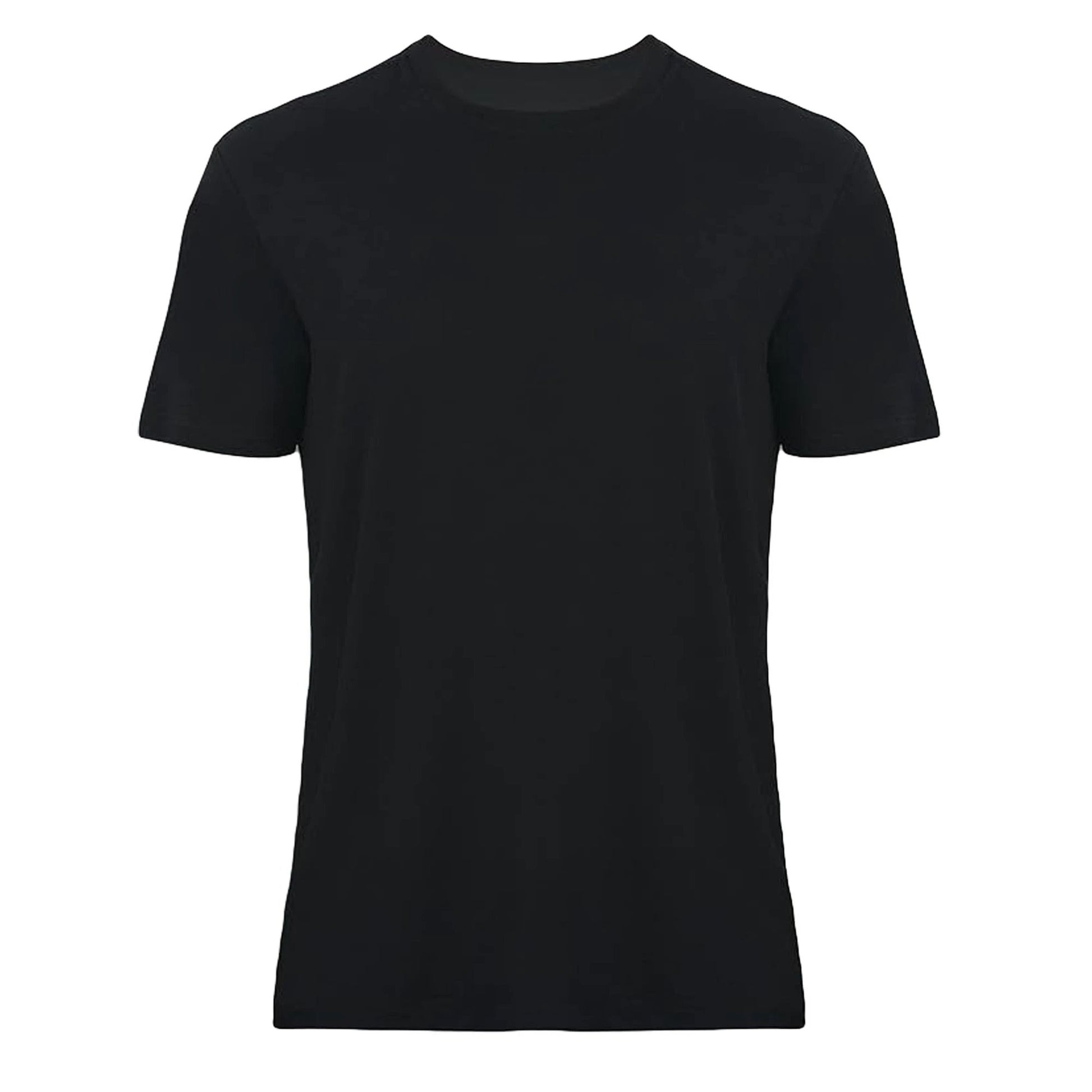 Premium T-Shirts for Men Rayon Made from Bamboo Crewneck Undershirt Tees Moisture Wicking 1 Pack by M.O.S
