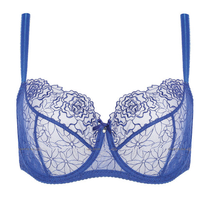 Gorteks Pamela Sapphire Sheer Mesh Balconette Bra