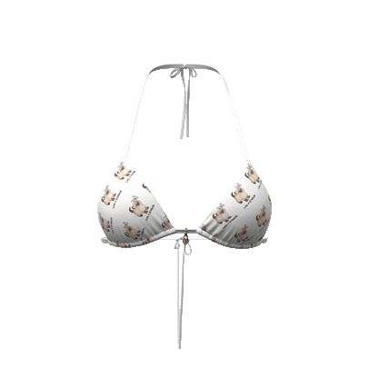 The Purrrfect Bikini Top