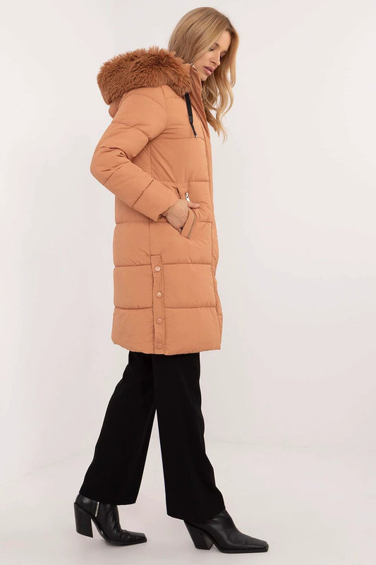 Jacket Factory Quilted Polyester Winter Jacket - Extended Knee-Length for Maximum Warmth and Comfort by Factory Price