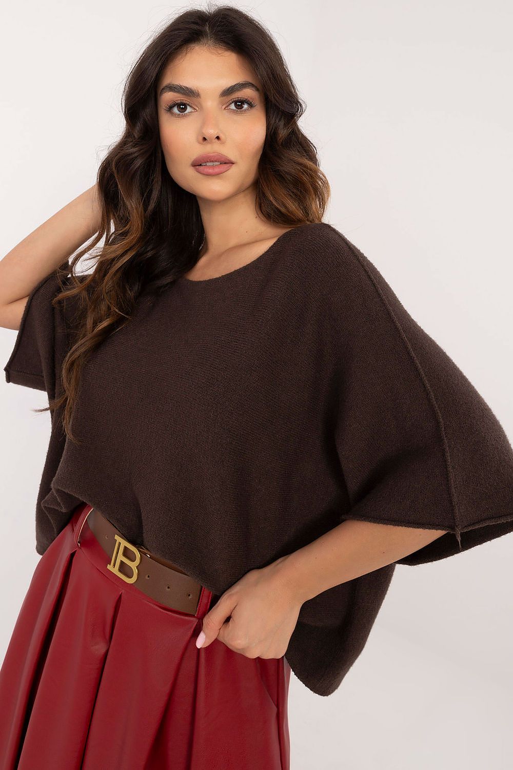  Short sleeve sweater model 202700 Italy Moda 