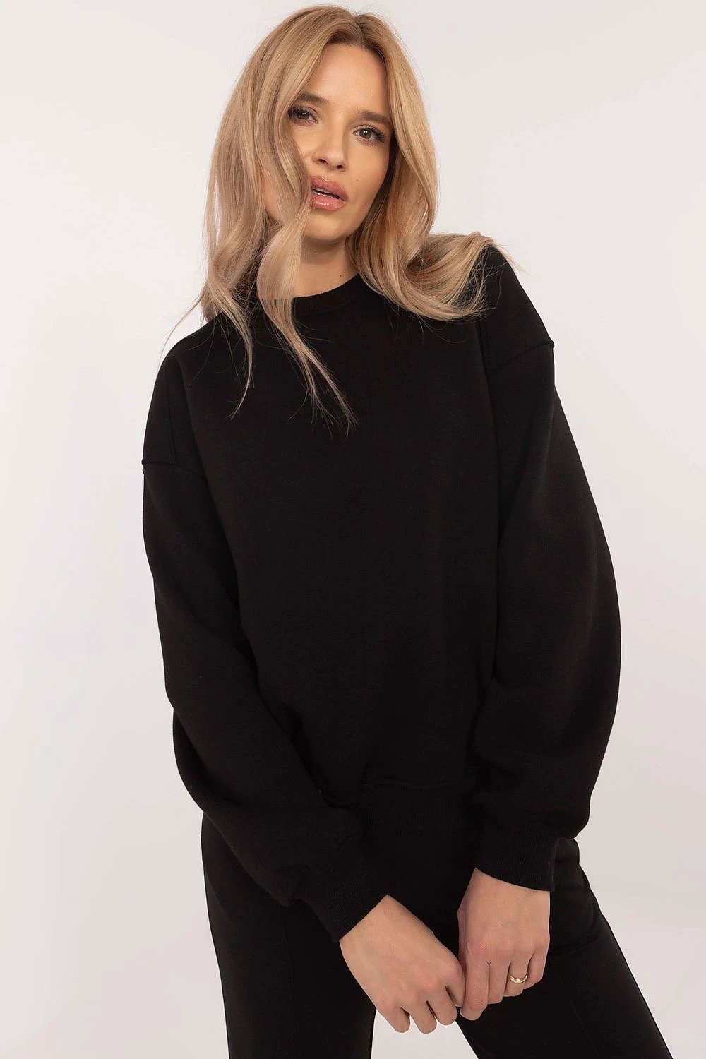 Sweatshirt Factory Women's Casual Comfort Sweatshirt - Insulated Cotton Blend for Cold Days by Factory Price