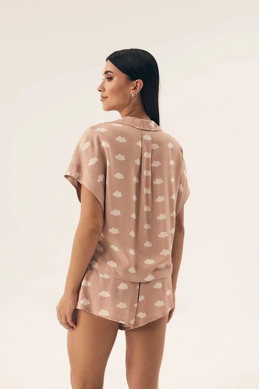 Henderson Women's Short Sleeve Pyjama - Soft, Airy Viscose for Comfortable Warm Nights by Henderson