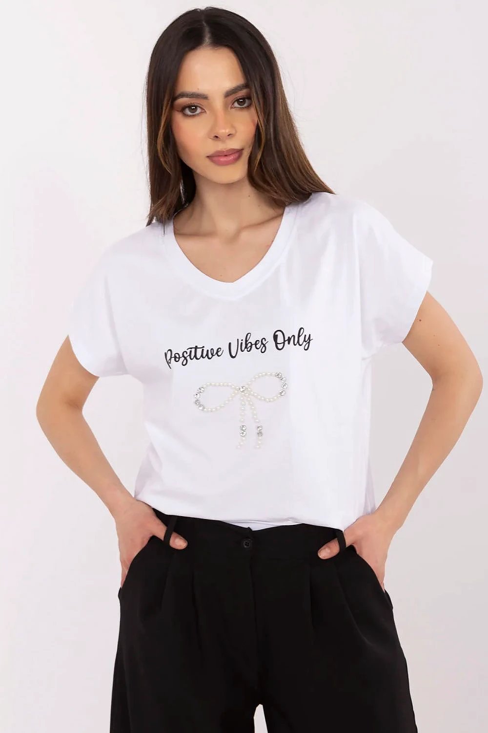 T-Shirt Factory Women's Casual Cotton T-Shirt - Comfortable High-Quality Fit with Elastane by Factory Price