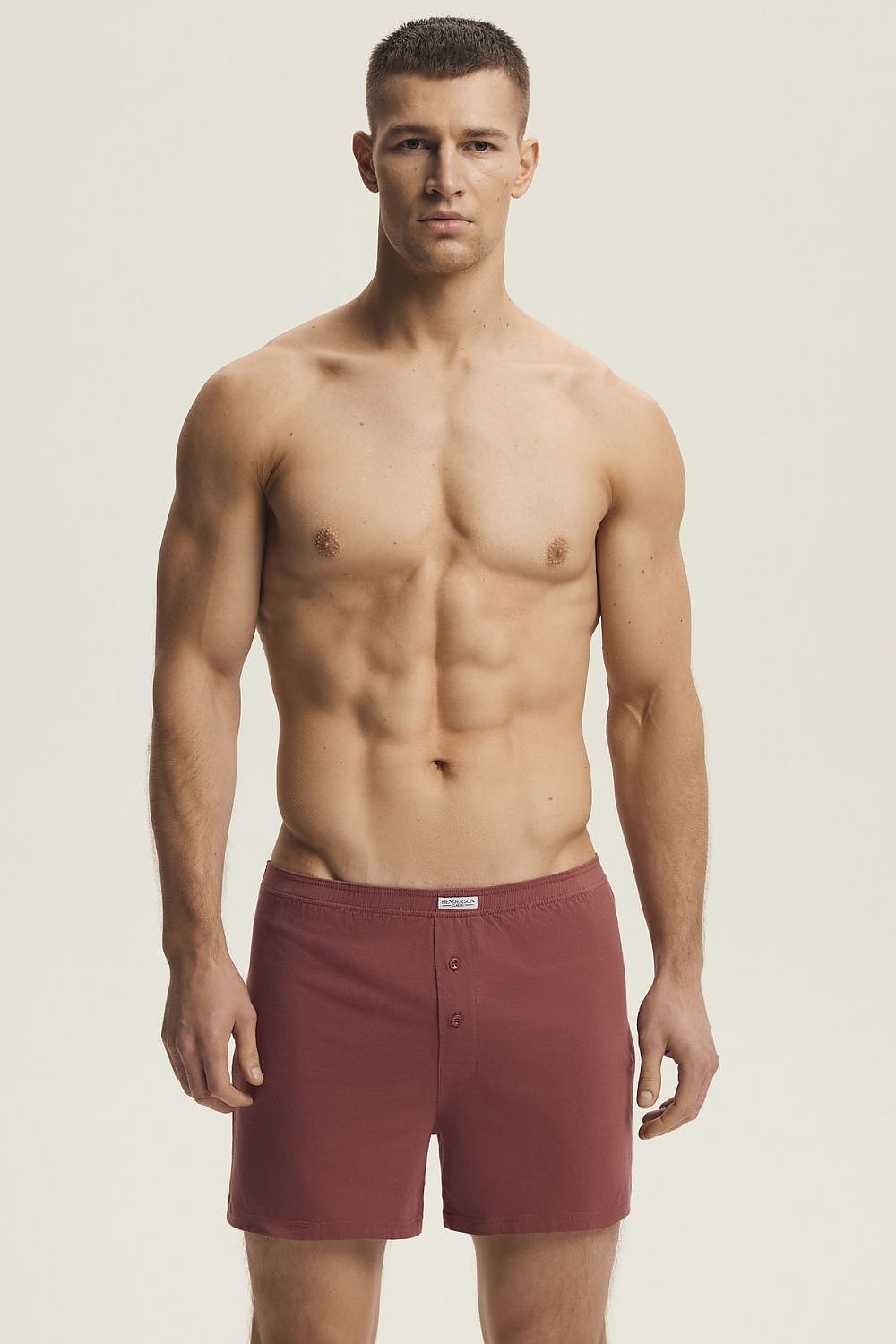 Henderson Men's Basic Boxers - Soft Breathable Fabric for Comfort and Freedom of Movement by Henderson