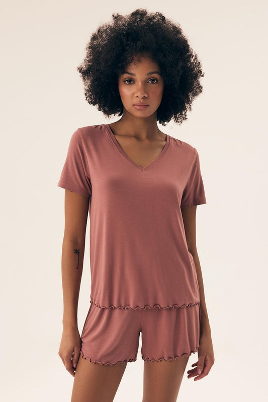 Henderson Pyjama - Stylish Viscose Women's Pajamas for Comfortable Sleep with Lace Details by Henderson