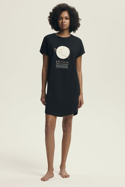 Henderson Women's Knee-Length Nightshirt - Soft, Breathable Fabric for All-Year Comfort and Freedom of Movement by Henderson