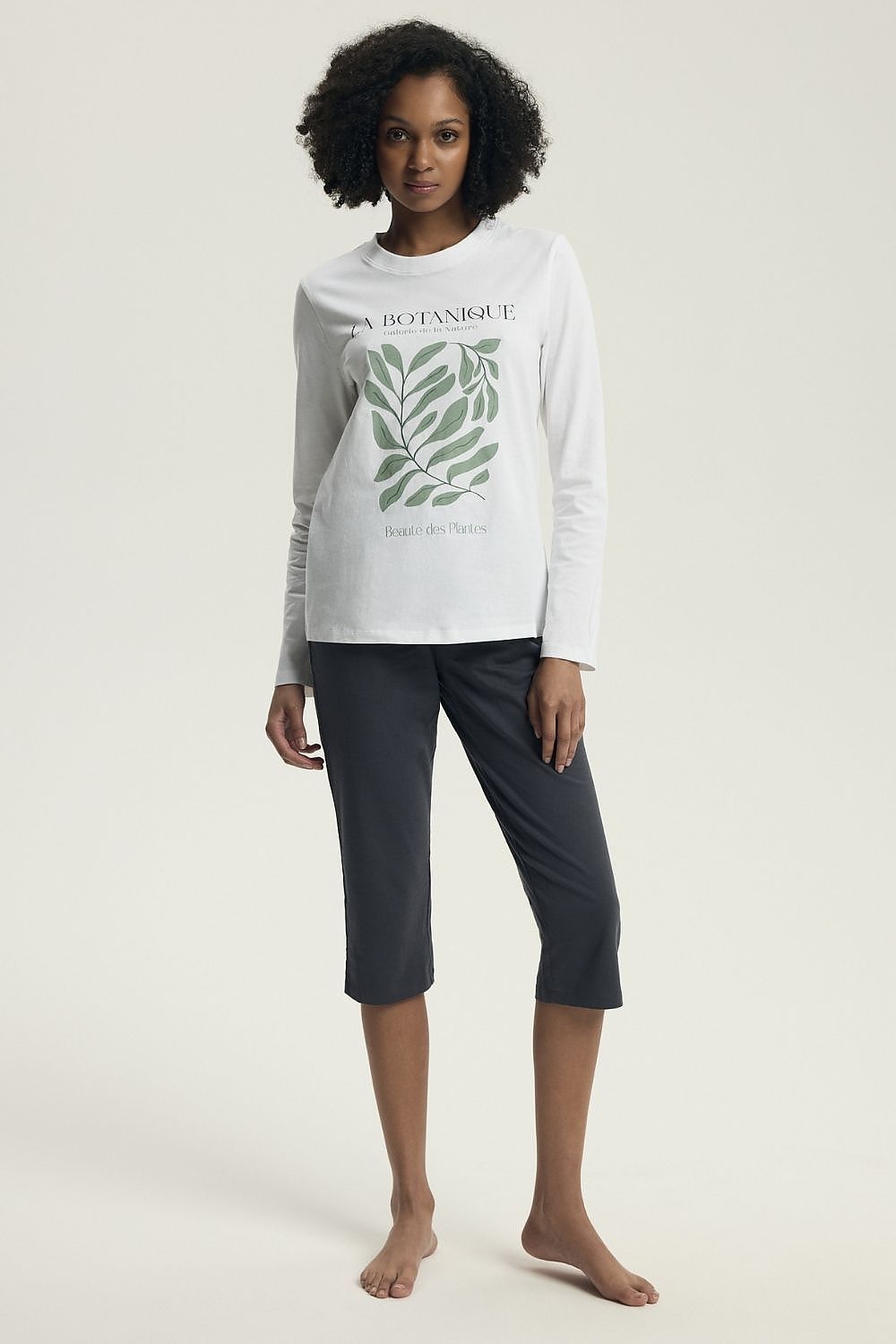 Henderson Women's Pyjama - Comfortable Stylish Sleepwear with Delicate Print and Slim-Fit Pants by Henderson