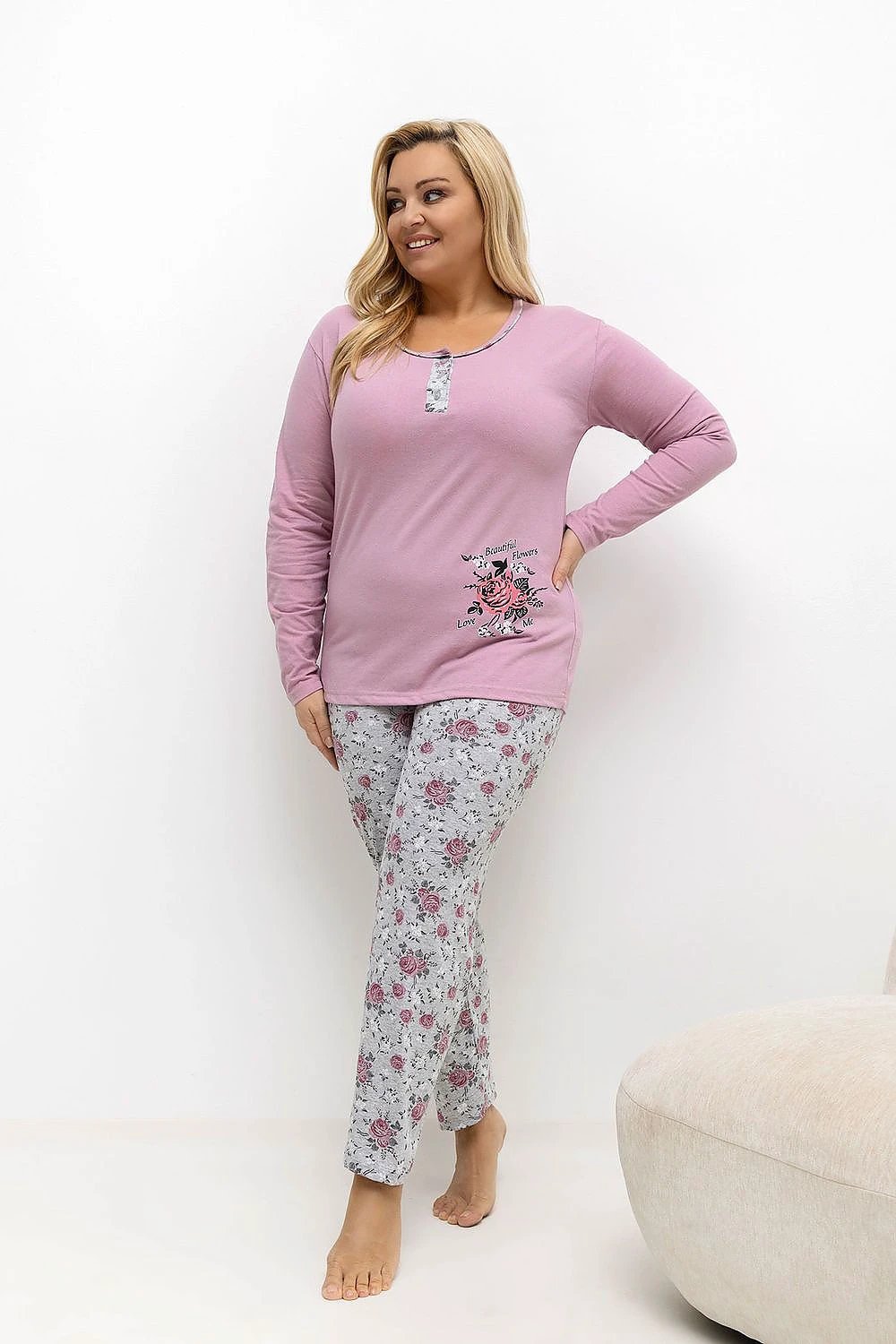 Plus Size Pajamas Forever Pink by Forever Pink