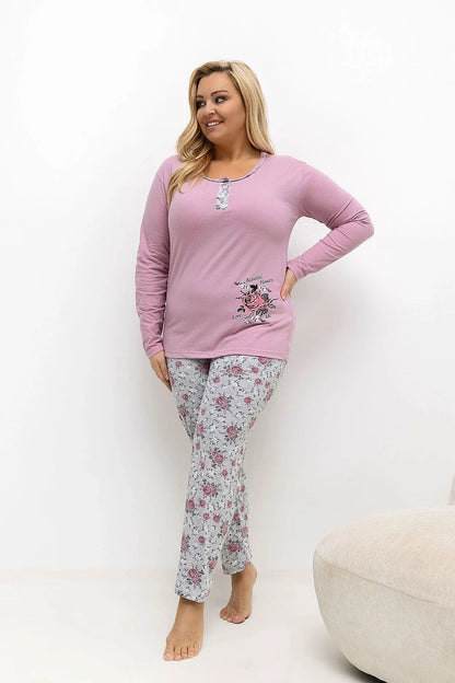 Plus Size Pajamas Forever Pink by Forever Pink