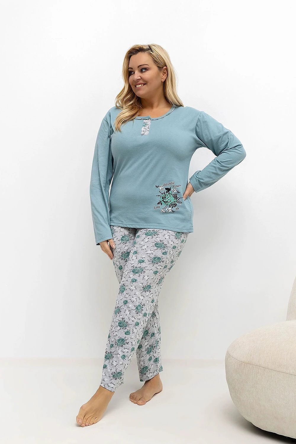 Plus Size Pajamas Forever Pink by Forever Pink