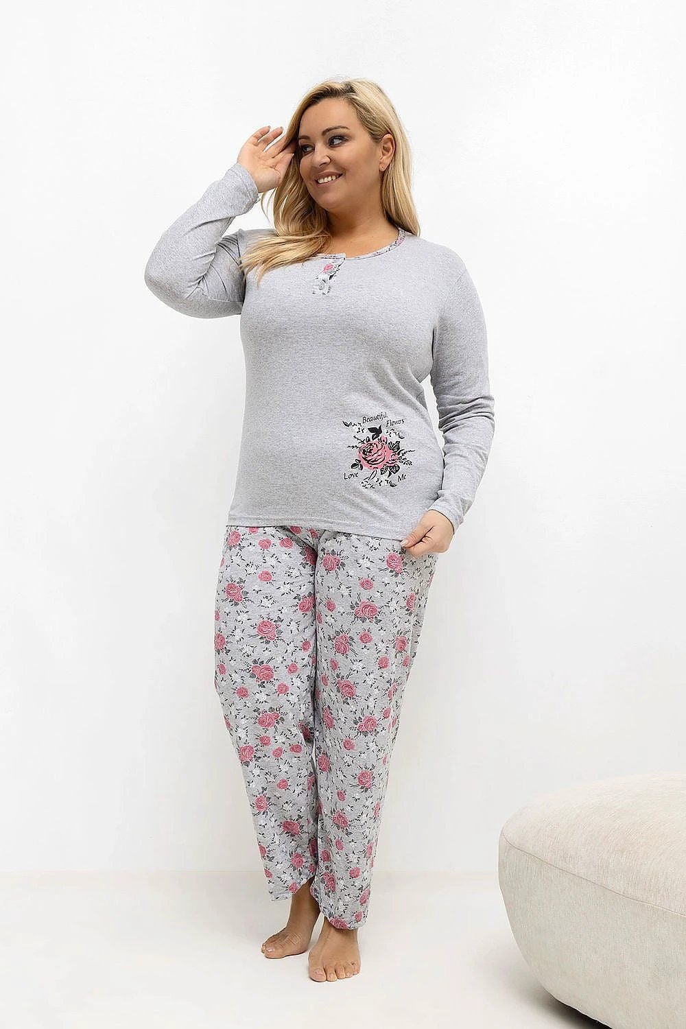 Plus Size Pajamas Forever Pink by Forever Pink
