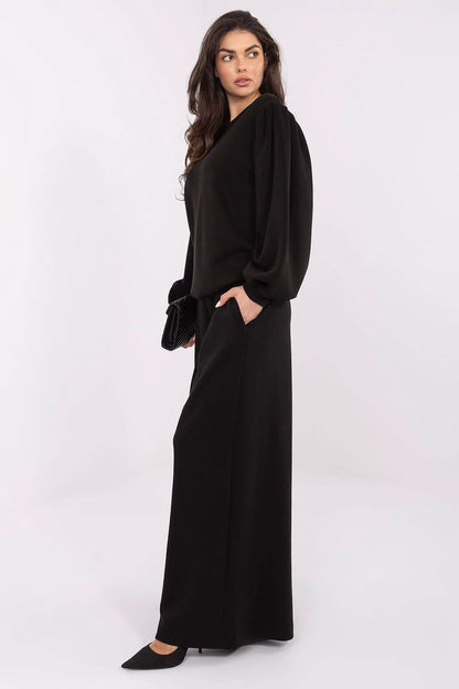 Factory Comfortable Wide-Leg Sweatpants - Soft Elastic Material for All-Day Wear by Factory Price