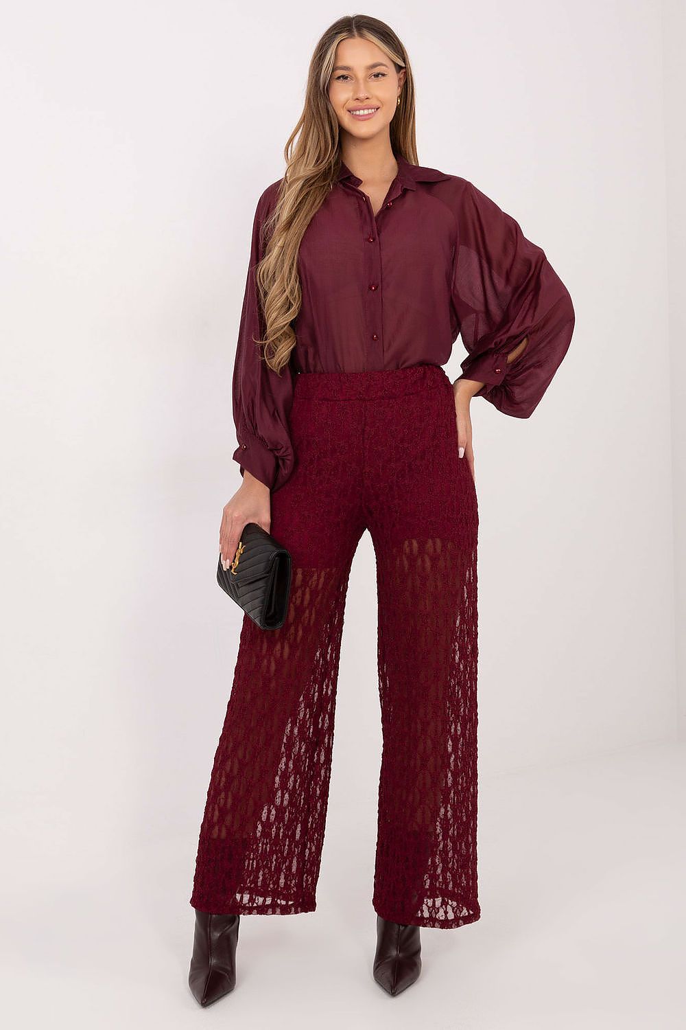  Lace pants model 222597 Italy Moda 