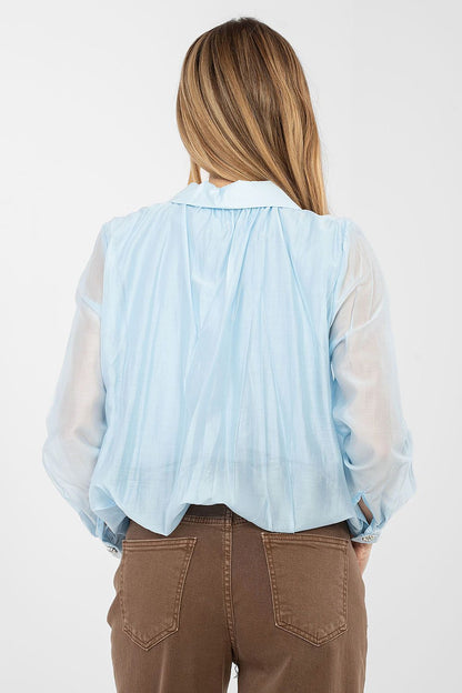  Blouse model 223733 Factory Price 