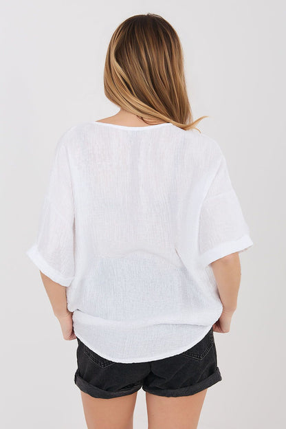  Short sleeve shirt model 225512 Italy Moda 