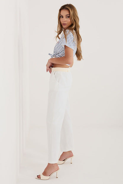 corduroy trousers model 226457 Italy Moda 