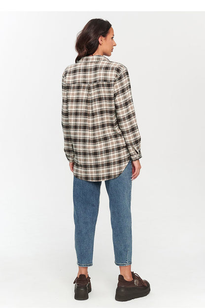 Long sleeve shirt model 231009 Makadamia 