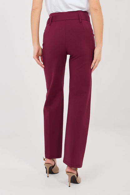 Straight Resolution Belted Pants