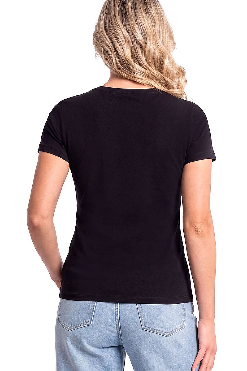 Noir Everyday Stretch Cotton-Blend Tee – Black