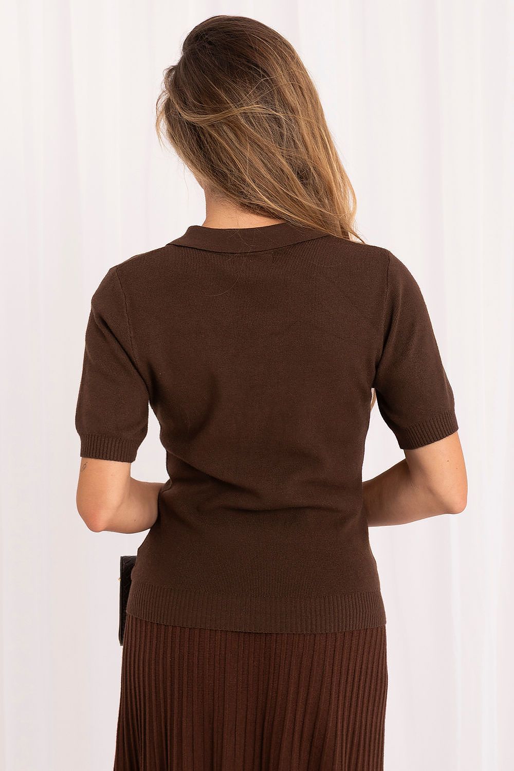  Short sleeve sweater model 232586 Factory Price 