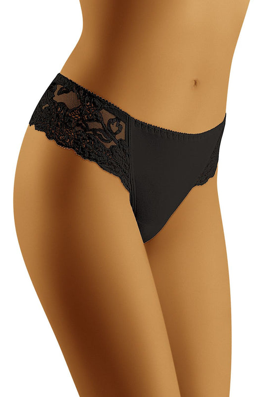 Wide-Lace Side Thong — product view 1