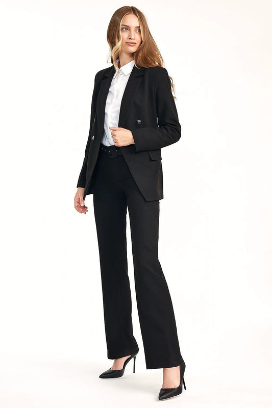 Nife Double-Breasted Autumn Jacket Model 158668 - Stylish Figure-Flattering Fit for All Body Types by Nife