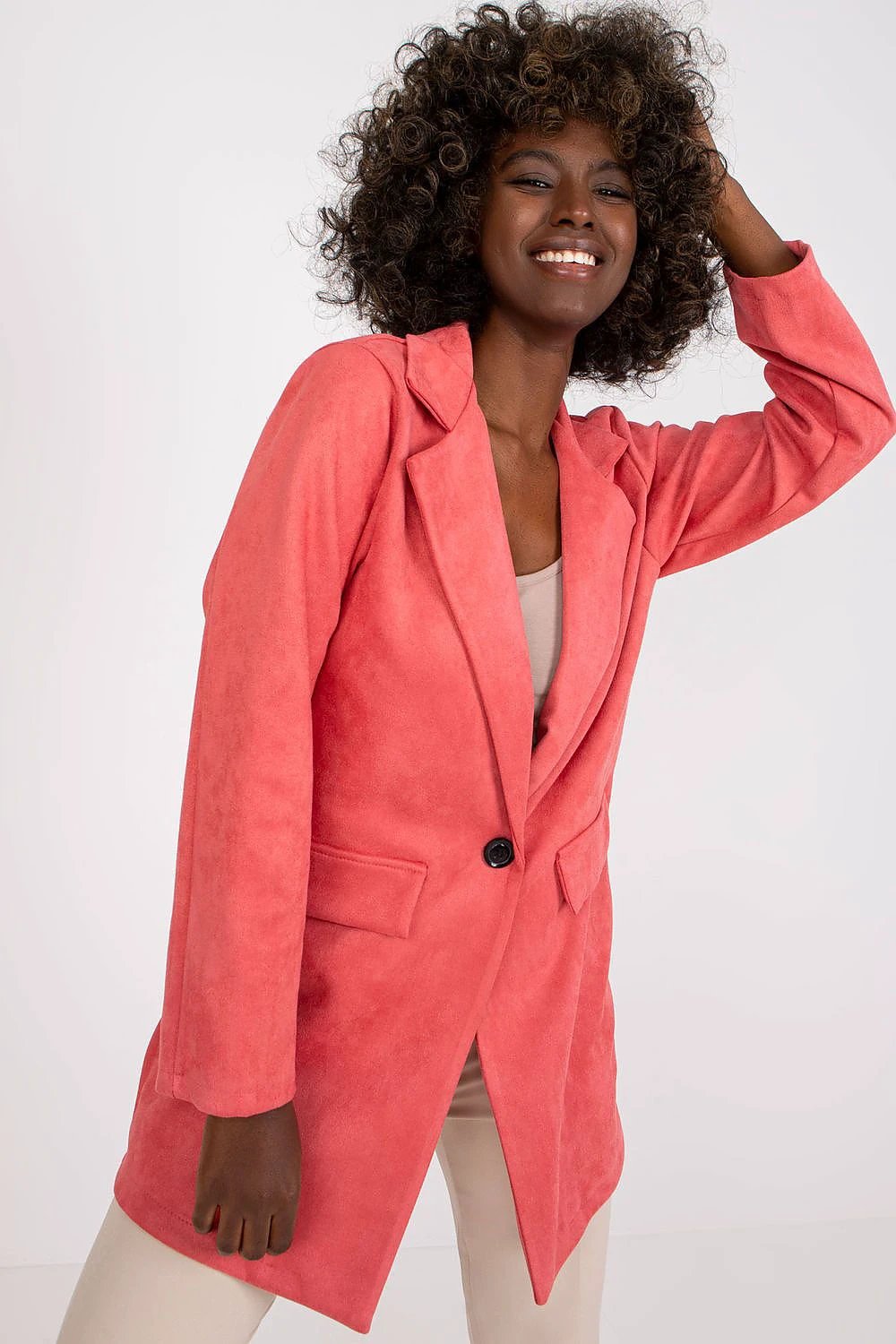 Italy Moda Jacket – Pink – Style 165393 – view 7
