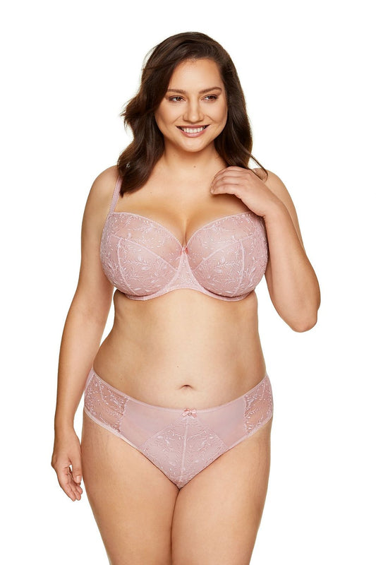 Embroidered Tulle Brief — product view 2