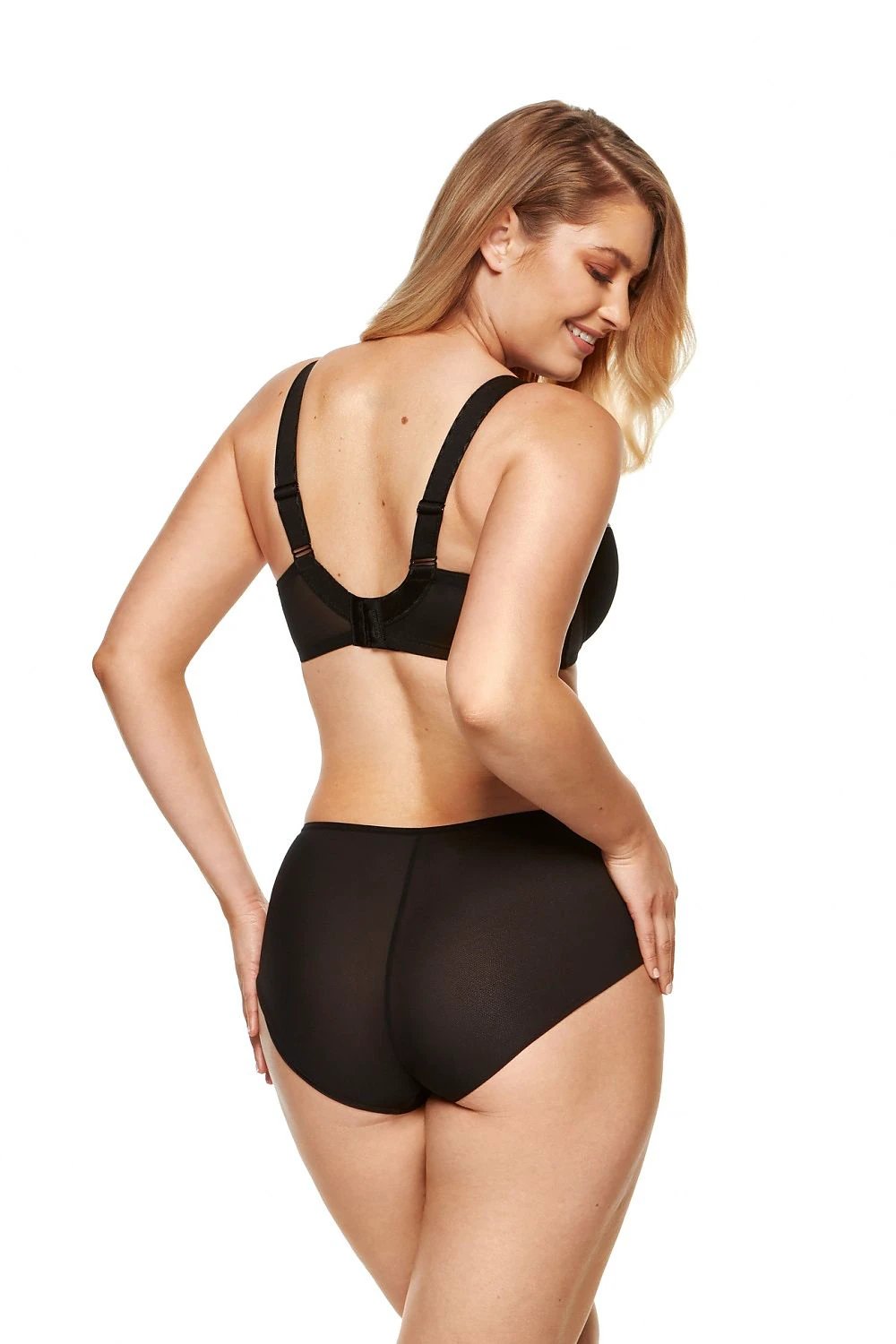 Embroidered Tulle and Knit Panties